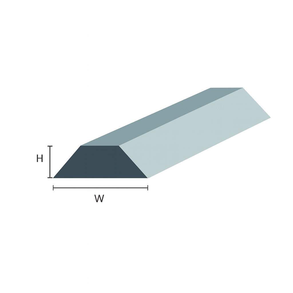 Trapezoidal profile manufacturer in India | Kunplast, Ahmedabad