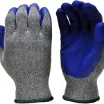 crinkle rubber safety gloves