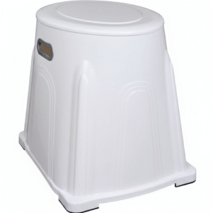 plastic western toilet commode